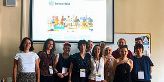 Gruppenfoto: Das Team des Projekts InterHEd